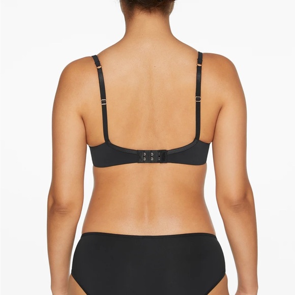 Thirdlove 24/7 Classic Uplift Plunge Mesh Bra Size 32F In Black - Picture 8 of 12